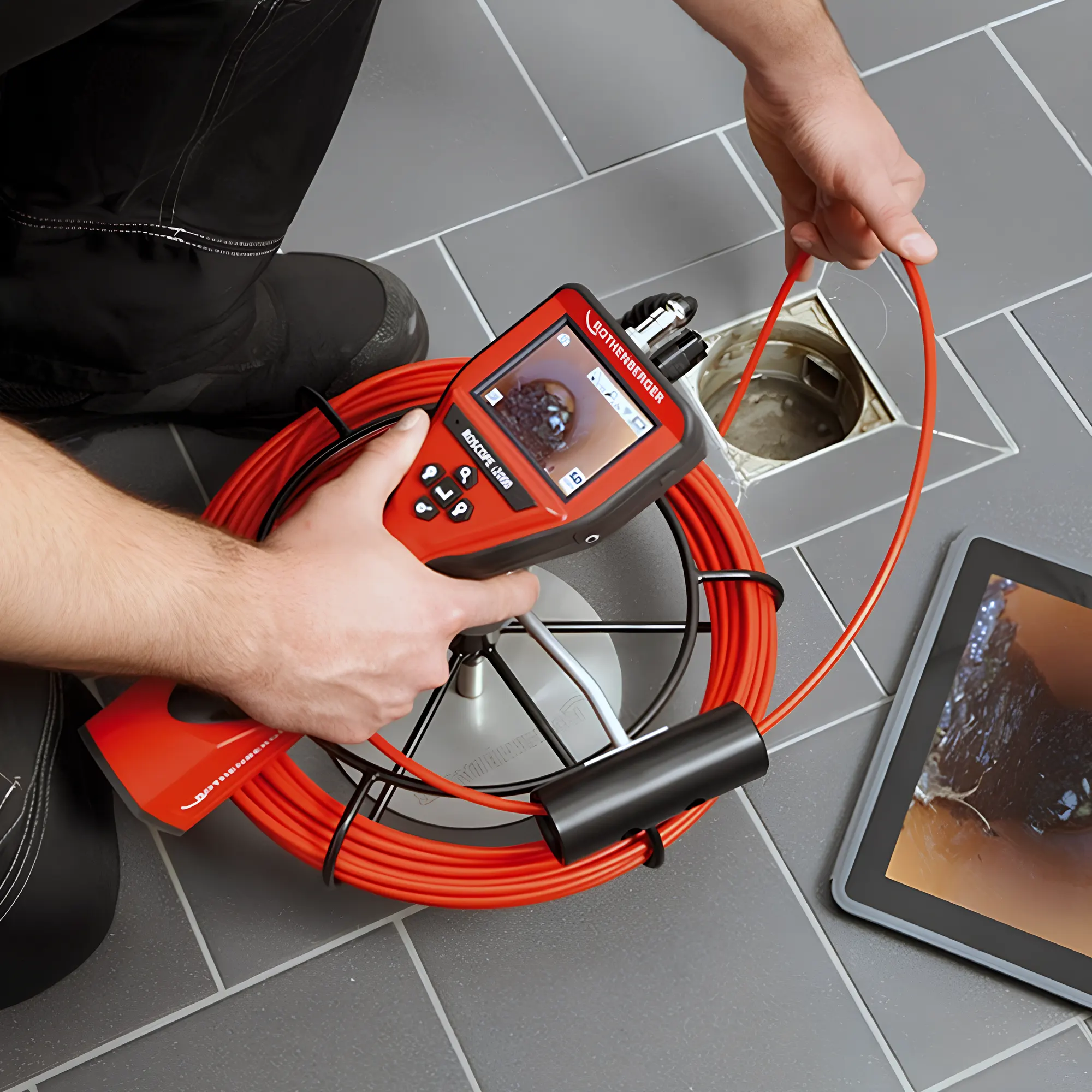 Robotla tıkanıklık açma ekipmanı