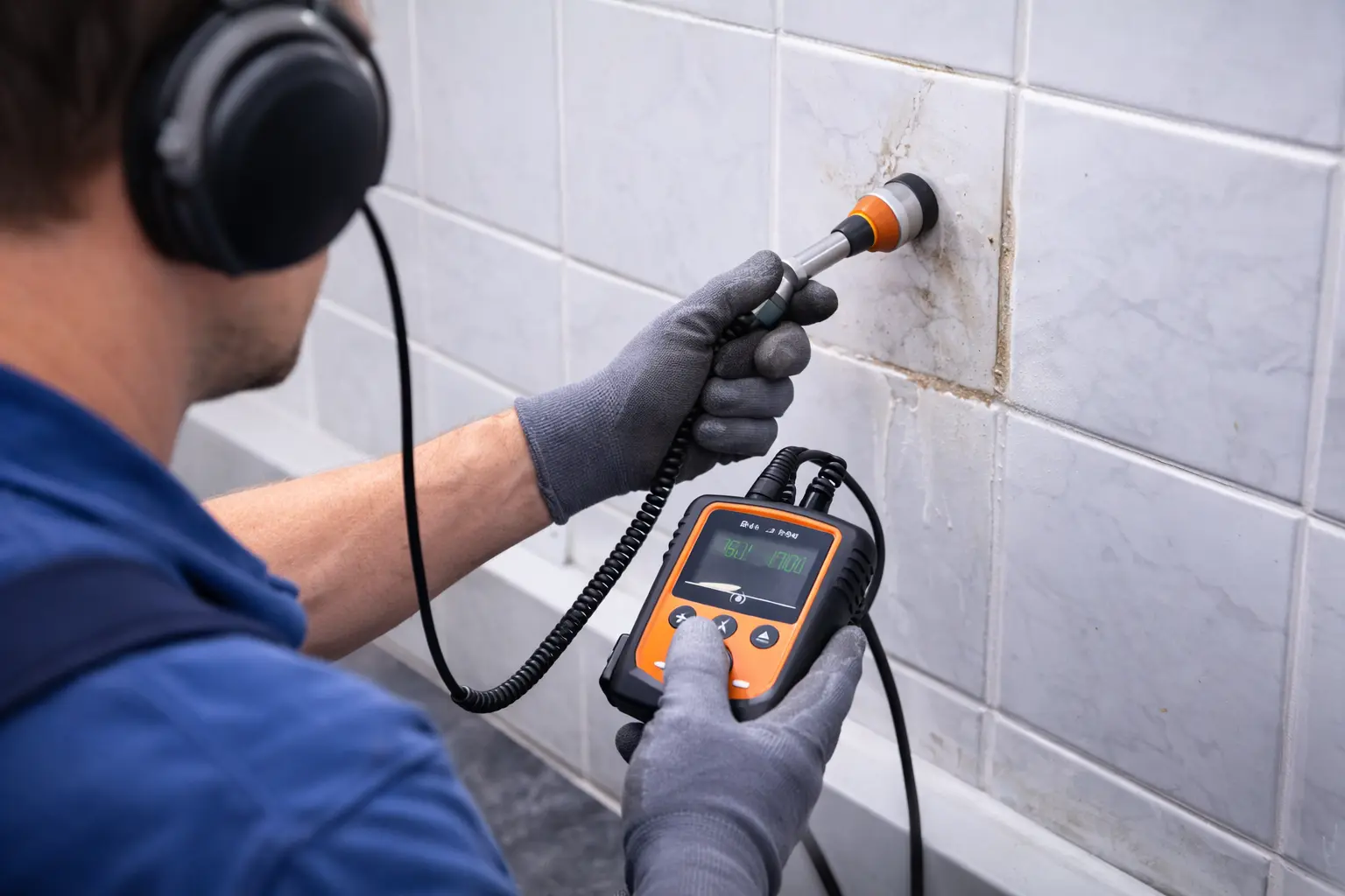 Kırmadan su kaçağı tespiti